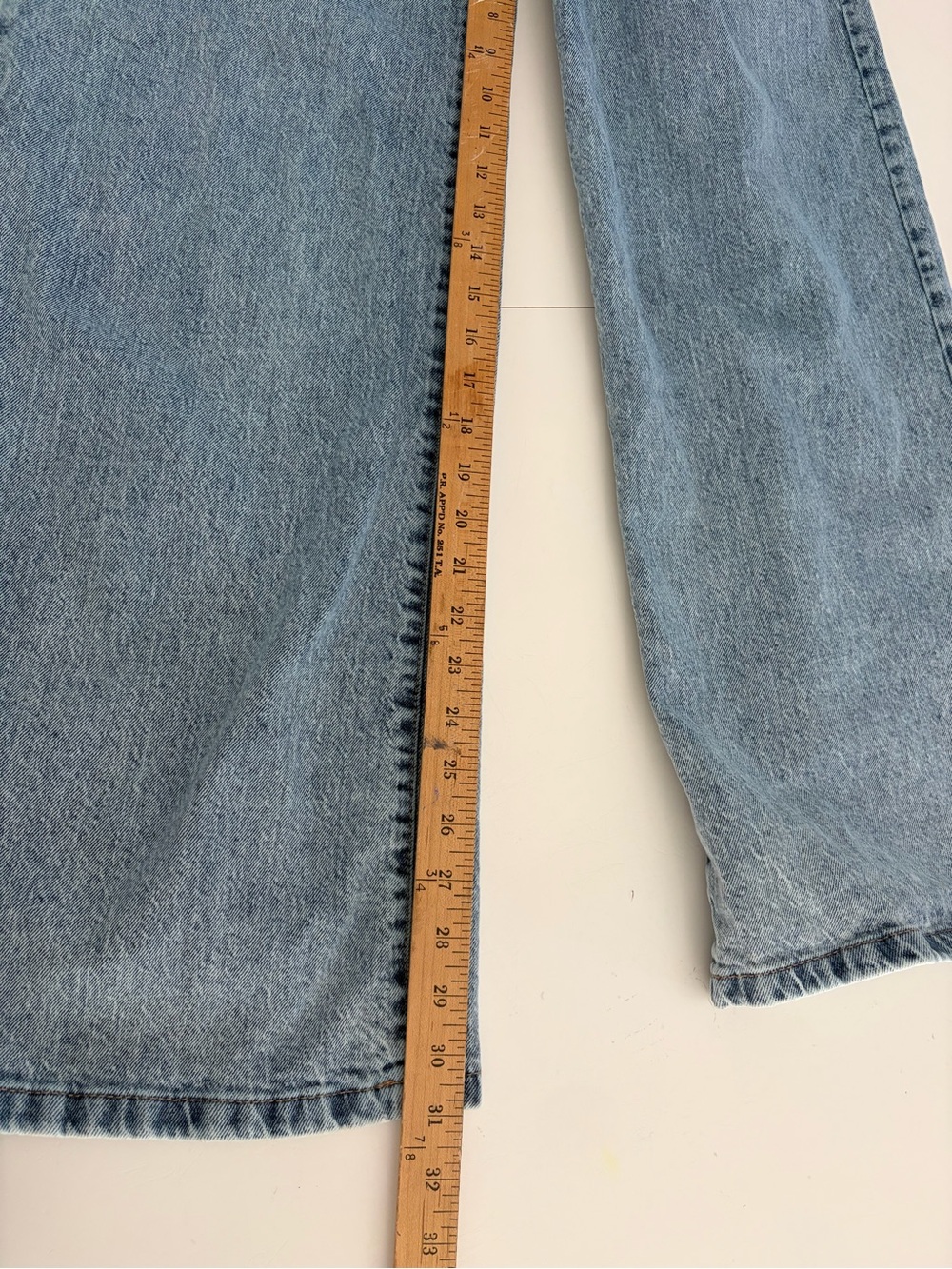 Habitual Emmette High Rise Wide Leg Medium Wash Jeans Size 4/27 - Picture 12 of 15
